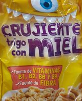 Crujiente trigo con miel