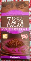 Chocolate negro 72% cacao