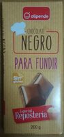 Chocolate negro para fundir
