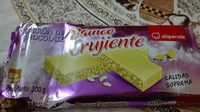 Turrón crujiente blanco