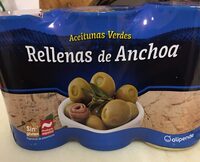 Aceitunas rellenas de anchoa