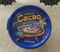 Crema al cacao con avellanas duo