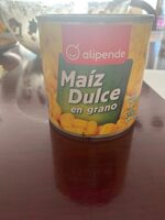 Maíz dulce en grano