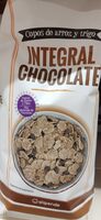 Copos de arroz y trigo Integral chocolate