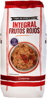 Copos de arroz y trigo integral frutos rojos