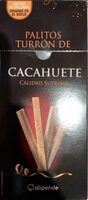 Palitos Turrón de Cacahuete