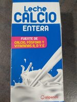 Leche calcio entera