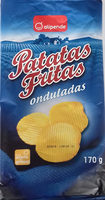 Patatas fritas onduladas
