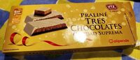 Turrón tres chocolates