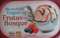 Helado Sabor Yogur con Frutas del bosque