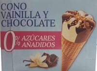 Cono vainilla y chocolate