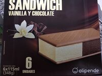 Sandwich Vainilla y Chocolate