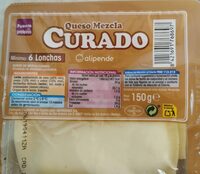 Queso mezcla curado