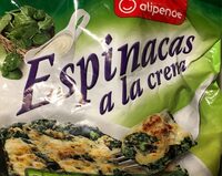 Espinacas a la crema