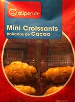 Mini croissants bañados de cacao
