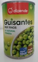 Guisantes muy finos
