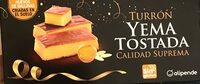 Turrón yema tostada