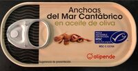 Anchoas  del mar cantabrico en aceite de oliva