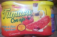 Tomate tipo tumaca con ajo