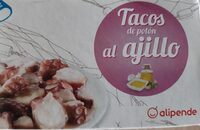 Tacos de pontón al ajillo