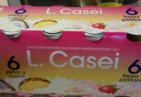 Leche fermentada azucarada semidesnatada con lcasei