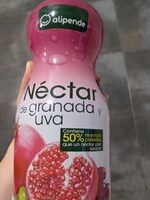 Nectar de granada y uva