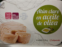 Aún claro en aceite de oliva