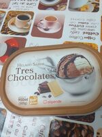 Helado tres chocolates
