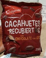 Cacahuetes recubiertos