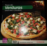 Pizza verduras