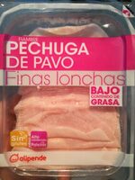 Pechuga de pavo lonchas finas