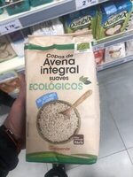 Copos de avena integral suaves ecológicos sin azúcares añadidos