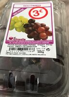 Raisin rouge sans pépin