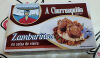 Zamburiñas en salsa de vieiras