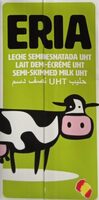 Leche semi desnatada UHT ERIA