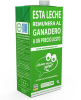 Leche semidesnatada UHT