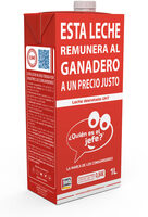Leche desnatada UHT