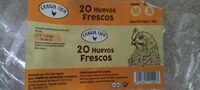 20 huevos frescos