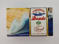 Filetes de jurel chileno en aceite de girasol ahumado - Conservas Doade