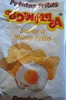Patatas fritas sabor huevo frito