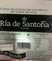 Filetes de anchoa