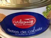 Filetes de caballa en aceite de girasol