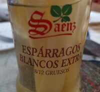 Espárragos blancos extra Saenz