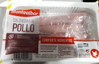 Salchichas de pollo