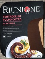 Tentacoli di polpo cotto al naturale