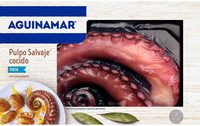 Pata de pulpo salvaje cocido