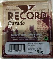Queso curado de vaca, cabra y oveja