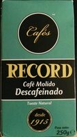 Café molido descafeinado