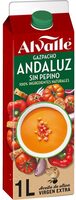 Gazpacho andaluz de hortalizas frescas
