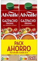 Gazpacho original pack ahorro 2 unidades